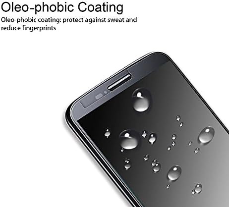 (2 Csomag) Supershieldz Tervezett LG Zóna 4 (Verizon) Edzett Üveg kijelző Védő fólia, Anti Karcolás, Buborék Mentes