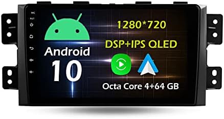 9 4+64 gb-os Android 10 Dash Autó Sztereó Rádió Illeszkedik a Kia Borrego 2008 09 10 11 GPS Navigációs fejegység Carplay Android Auto DSP-4G