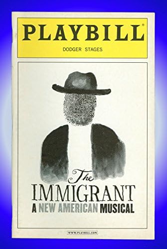 A Bevándorló, Off-Broadway Színlapot + Walter Károly, Adam Heller-T, Cass Morgan, Jacqueline Antaramian