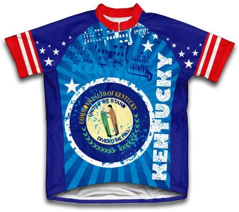 ScudoPro Kentucky Rövid Ujjú Kerékpáros Mez a Férfiak