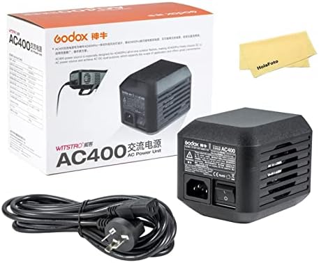Godox AC400 HÁLÓZATI Egység, HÁLÓZATI tápegység Forrás Adapter a Godox AD400Pro, Kompatibilis a Flashpoint XPLOR400 PRO