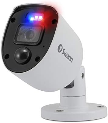 Swann Biztonsági szabadtéri 1080p Full HD Végrehajtó Golyó Analóg CCTV Kamera - 2 Csomag, Fehér, Mozgás Csak a