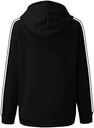 Női Pulóver Kapucnis Pulóver a Zsebében Hosszú Ujjú Zip Fel Kabát Napraforgó Könnyű Blúzok Trendi Y2K Kabát