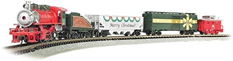 Bachmann Vonatok - Boldog Karácsonyt Express Készen a futásra Elektromos Train Set - N Skála, Több Szín