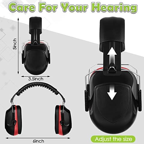 6 Db NRR 28db Fül Védelme, Könnyű, Összecsukható hallásvédő készült fülmelegítő a zajcsökkentés Hangszigetelő Fejhallgató