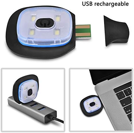 Etsfmoa Unisex sapka Sapka, A Fény Ajándékok Férfiaknak Apa Apa USB Újratölthető Sapkák