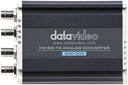 Datavideo DAC-50-ES | 2 Aszimmetria Audio Csatornák 3G/HD-SDI, Analóg Átalakító