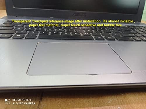 (2 Db) Ecomaholics Laptop Touch pad Védő Fedél Samsung Chromebook 4 Chrome OS 11.6 Inch, Átlátható, Nyomon pad Védő Bőr Film Karcolás Ellenállás