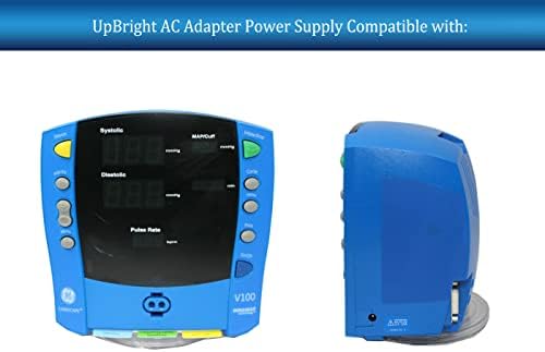 UpBright Új Globális AC/DC Adapter Kompatibilis GE Dinamap Carescape V100 Monitor ProCare 100 200 300 400 Sorozat 2009284-001 12V