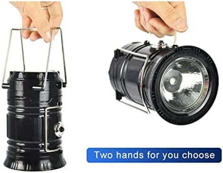 DLOETT LED Lámpa Lámpa Napelemes Kerti Kemping Sátor Lámpa USB Újratölthető Összecsukható Sürgősségi Fény, Túrázás Lámpás