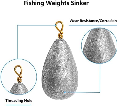 Platina Halászati Sós, Horgászat 25pcs/Doboz Válogatott Bell/Bass Casting Platina Súlyok Kit tengeri Halászatra Súlyok