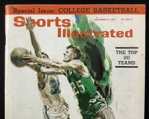 Frank Ramsey Aláírt Sports Illustrated Mag 12/9/63 Nincs Címke Celtics Auto SZÖVETSÉG - Dedikált NBA Magazinok