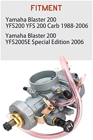 YFS200 Karburátor Yamaha Blaster 200 YFS200 YFS200 Szénhidráttartalmú 1988-2006 Yamaha Blaster 200 Karburátor