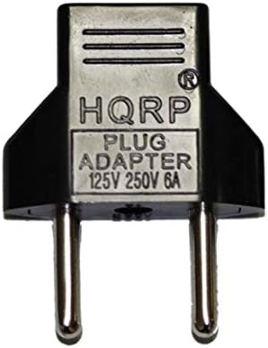 HQRP Set: 5V 3A AC Adapter Plusz 1.35 mm / 3,5 mm-es 4 utas DC Elosztó kábel Kábel a Foscam FI8608 / FI9820 / FI9818 / FI8916 / FI8916