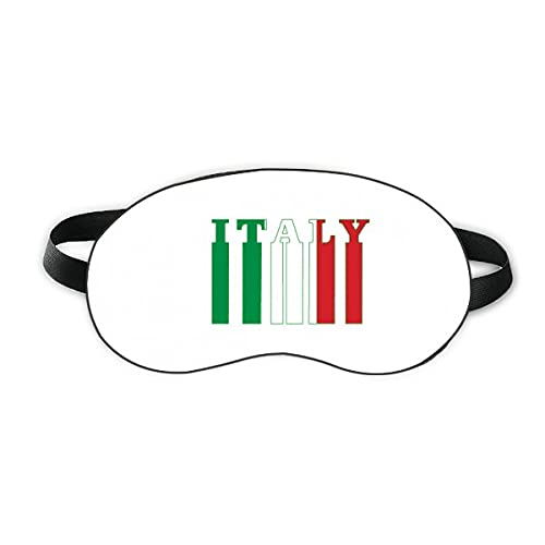 Zászló Ország Szöveg Olaszország Aludni Szem Pajzs Puha Este Kendőt Árnyékba Borító