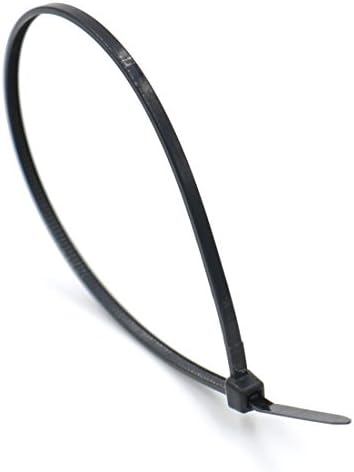 Baomain 8 Inch önzáró Nylon Kábel karperecet 2,5 mm Szélesség szakítószilárdság 18LBS/8KGS Fekete 3x200 Csomag 200