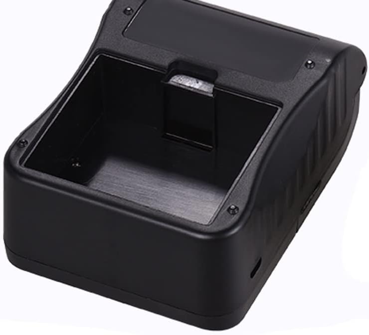 XWWDP Mini Címke Nyomtató Vezeték nélküli 2 Inch Bluetooth hőnyomtató feliratozógép Címke Nyomtató (Szín : Fekete, Méret : 7.8