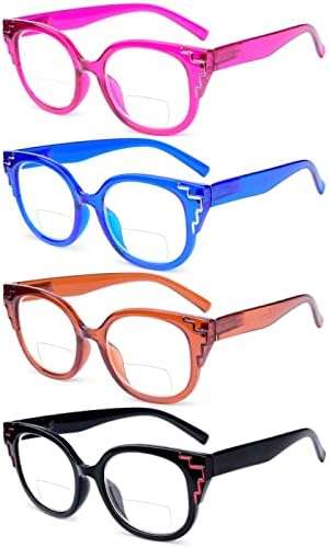 Eyekepper 4-pack Bifokális Szemüvegre Nők Bi-fokális Olvasók +3.00