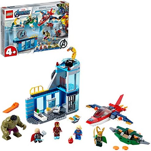 LEGO Marvel Avengers Haragja Loki 76152 Épület Játékot a Marvel Bosszúállók Minifigurát, valamint kozmikus Kocka; Nagy Ajándék Gyerekeknek,