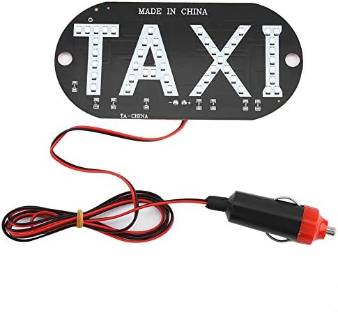 Kék Fény Taxi LED Lámpa, a Taxi Jel Fény, Fényes Fekete Borító Taxi, Éjszakai Jel, Taxi Szélvédő