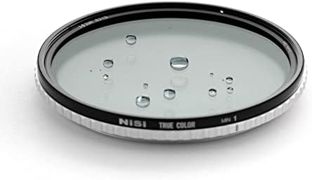 NiSi 40.5 mm True Color ND-Vario | 1-5 Megáll Változó Semleges Sűrűség Szűrő | Állítható ND, élethű Szín, Nem, Vignettálás, Optikai Üveg Nano