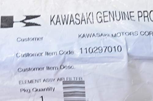 Kawasaki 11029-7010 kertészeti gépek Motor Levegő Szűrő Eredeti Eredeti berendezésgyártó (OEM) Rész