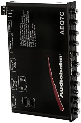 Audiobahn Parametrikus Equalizer 7 Zenekarok AEQ7