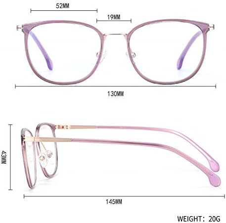 ZENOTTIC Kék Fény Blokkoló Számítógépes Szemüveg Anti Terhelését Tükröződésmentes Lencse, Könnyű Váz Szemüveget a Nők