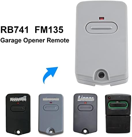 Garázs, Távoli Kompatibilis RB741 FM135 GTO Hatalmas Öszvér 318MHz 9 Dip Kapcsolók, Kapu Nyitó, Távirányító, 2 Csomag