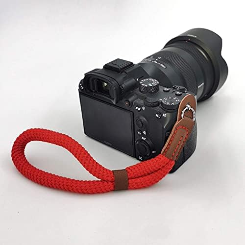 Kényelmes, Pamut Kamera Kéz, Csukló Szíj, Kötél Kompatibilis Sony Fujifilm ILCE Nikon DSLR tükör nélküli Kamerák, Biztonsági Heveder