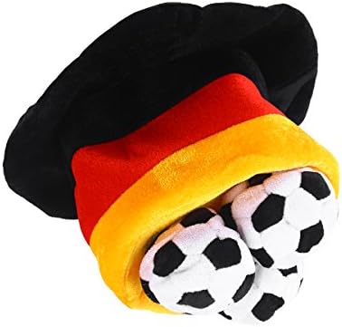 BESTOYARD Németország Flag Futball-Labda Fél Kalap Sapka a 2018-as világbajnokság, Foci Rajongó Kalap Sapka