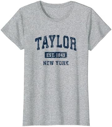 Taylor New York, NY Veterán Atlétikai Sport Design Póló