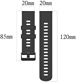 SVAPO 22 20mm Puha Szilikon Pánt 20mm 22mm Univerzális Csere Zenekar Watchband