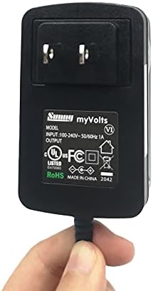 MyVolts 9V-os Tápegység Adapter Kompatibilis/Csere Panasonic DVD-LV55 DVD Lejátszó - US Plug
