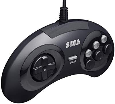 Retro-Bites Hivatalos Sega Genesis USB Vezérlő 6-Gombot Arcade Pad Sega Genesis Mini, PS3, PC, Mac -, Gőz -, Kapcsoló - USB