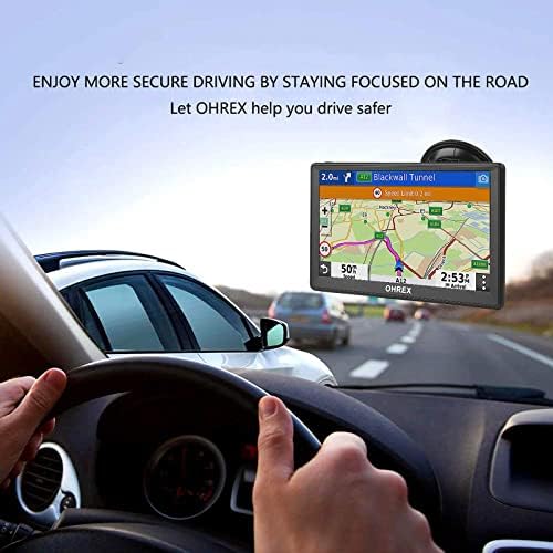 OHREX GPS Navigációs a Teherautó Autó 9 hüvelyk, a GPS-t Tehergépkocsi-Vezetők, Kereskedelmi, Félig Kamionos GPS Navigációs Rendszer