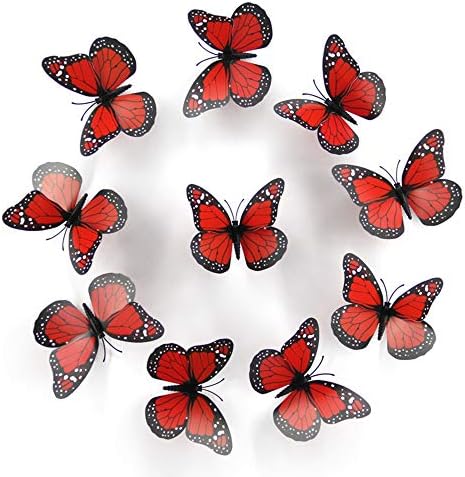 3D Pillangó Fali Matricák Húsvéti Kosár apró ajándékom Pillangós Fali Matricák szent Patrik Nap Dekoráció Pillangó Matricák Tavaszi