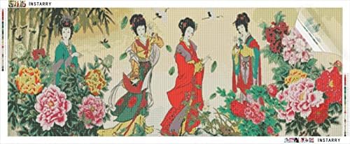 Instarry DIY 5D Gyémánt Festmény Készletek a Felnőttek Teljes Gyakorlat Portré egy Klasszikus Kínai Szépség Kristály Hímzett Fali