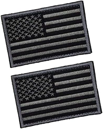 2 DB Amerikai Zászló Javítás, Taktikai Foltokban USA Zászló, tépőzáras Hátizsákok Sapkák Kalapok Kabátok Nadrágok, Katonai