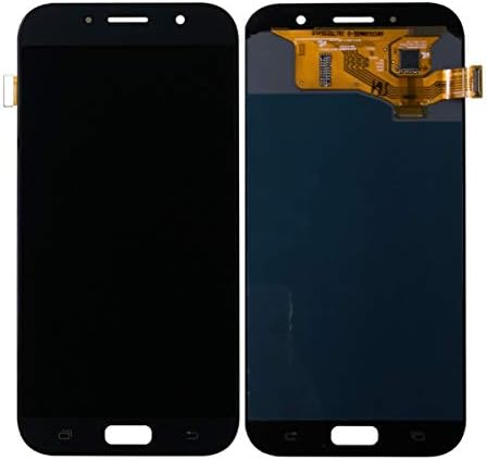 swark LCD Kijelző Kompatibilis a Samsung Galaxy A7 2017 A720 A720F LCD Érintőképernyős Kijelző + Eszközök (Fekete)