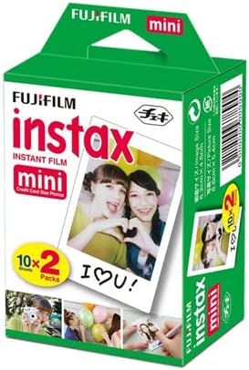 Fujifilm Instax Mini Link Azonnali Okostelefon Nyomtató (VAKU) a Instax Film Csomag (2 Elem)