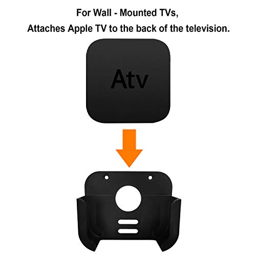 TV állvány, védőtok, Nagy Sebességű HDMI-Kábel Kompatibilis Apple TV-4., valamint a 4K 5. Generációs, SourceTon Fali tartó-Kompatibilis
