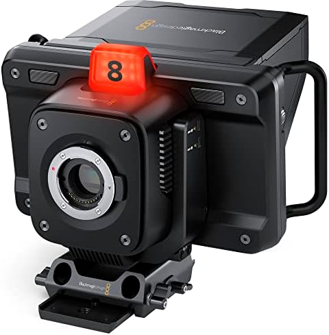 Blackmagic Design Stúdió Kamera 4K Plus Live Termelési Kamera Csomag 10ft HDMI 2.0 Kábel, 6 láb USB-C Kábel, 5-Csomag SolidSignal kötegelő