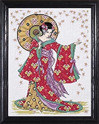 5D DIY Gyémánt Festmény Kimonó Nő Japán Gésa Szépség Gyémánt Hímzés, keresztszemes Mozaik Készlet Díszítő Festés Kézműves Gift16x20inch