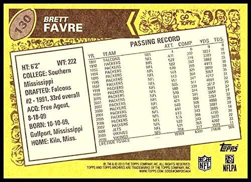 2013 Topps Archives Brett Favre 130 NM Közelében Menta Minnesota Vikings