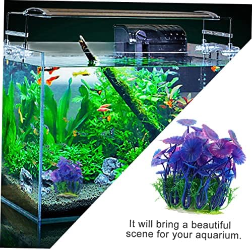 Ipetboom 2db Mesterséges Gyönyörű Műanyag Emulational Három-dimenziós Tartály Víz alatti Virágos, Dekorációs Vízi Szimuláció