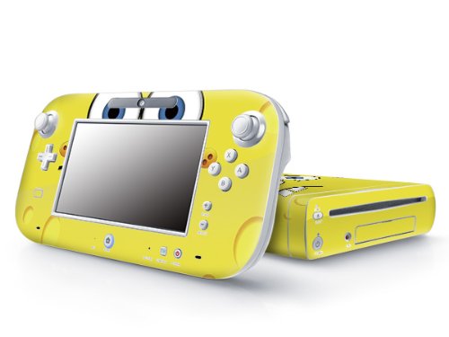 Spongyabob Nintendo Wii U Dekoratív Bőr Matrica Védő Matrica