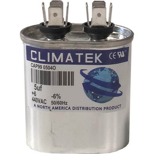ClimaTek Ovális Kondenzátor - illik Szolgáltatás Első CPT01110 | 5 uf MFD 370/440 Volt VAC