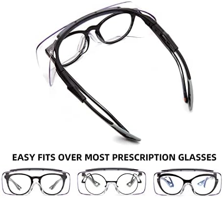 Amorays Biztonsági Szemüveg, Anti-Köd Szemüveg Illik Át Szemüveges, Kék-Fény Blokkoló Védő Szemüveg a Nők, Férfiak