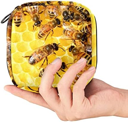 Hordozható Egészségügyi betét Tároló Táska Időszak Táska Nők Egészségügyi betét Esetben a Méhek Állat